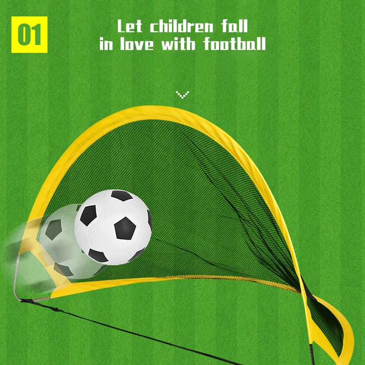 Folding Soccer Door Training Goal Net