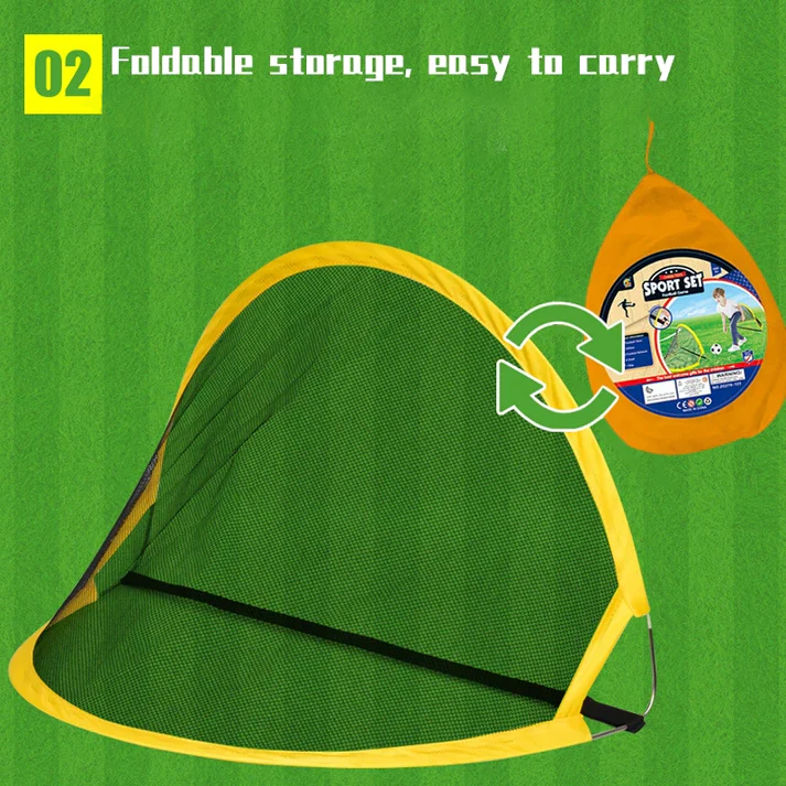 Folding Soccer Door Training Goal Net