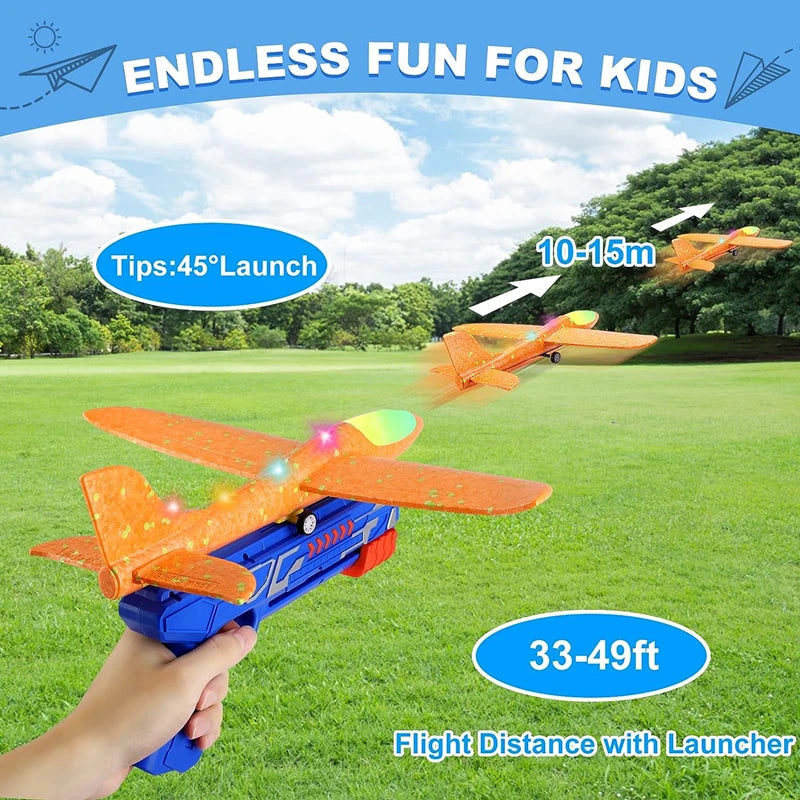 Airplane Launcher with Lighting Plane