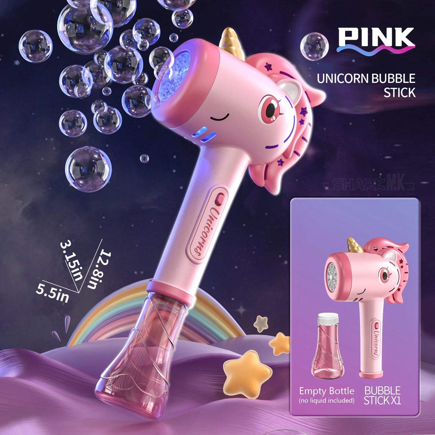 Unicorn Electric Bubble Wand