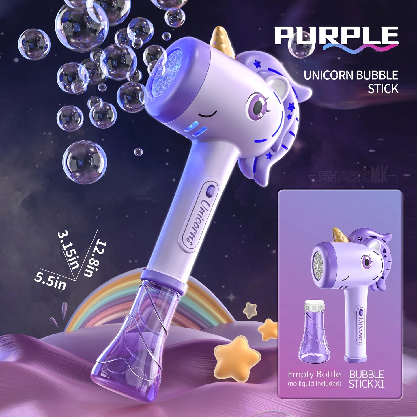 Unicorn Electric Bubble Wand