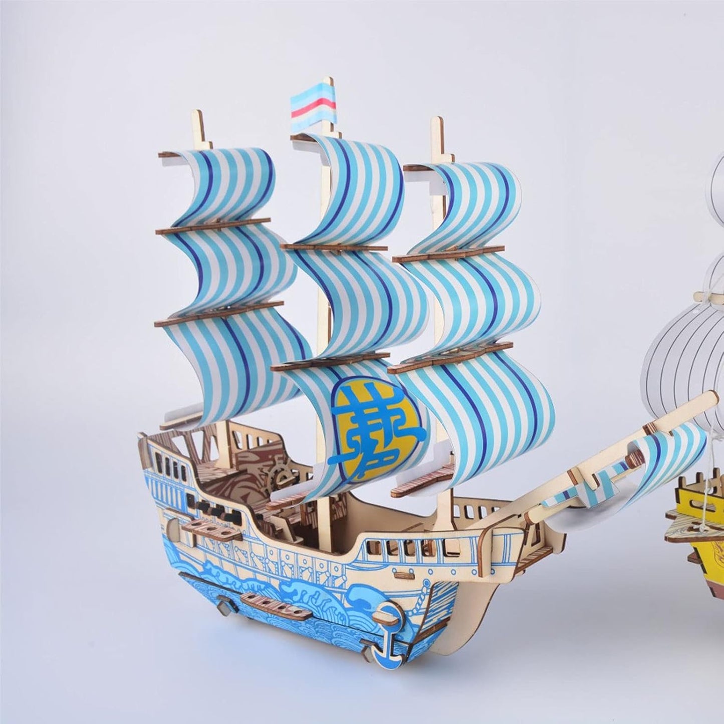 3D Wooden Puzzle Sailing Boat