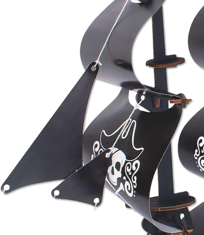 3D Wooden Puzzle Pirate Ship