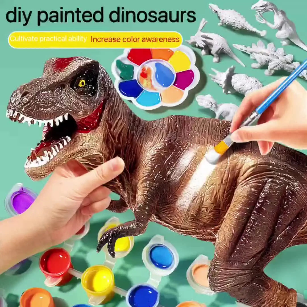 Painting Dinosaurs DIY Set