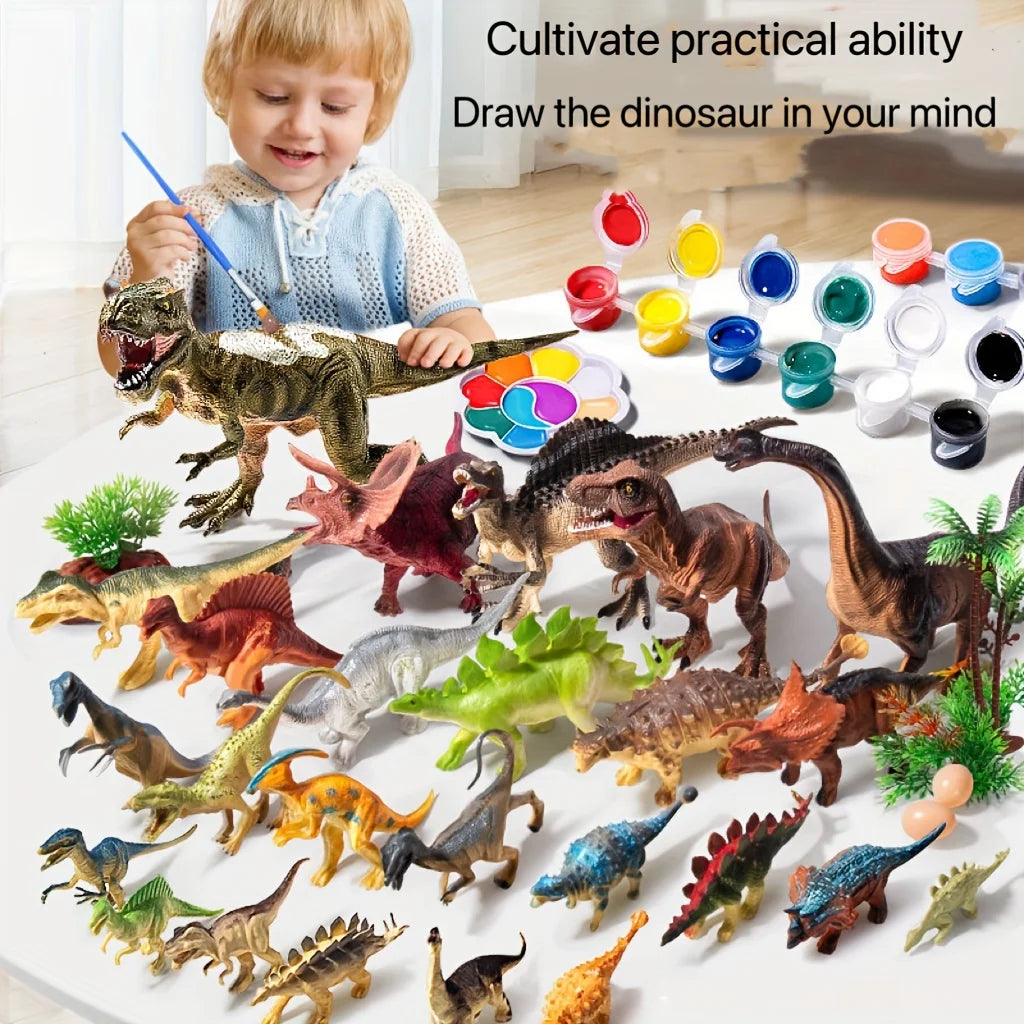 Painting Dinosaurs DIY Set