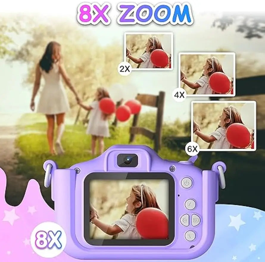 Kids Camera with 32GB SD Card