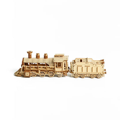 3D Wooden Puzzle Train