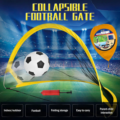 Folding Soccer Door Training Goal Net