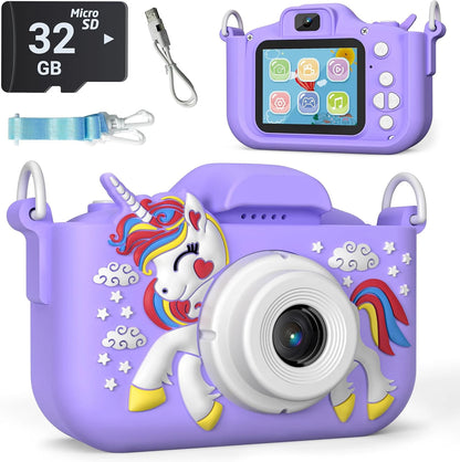 Kids Camera with 32GB SD Card