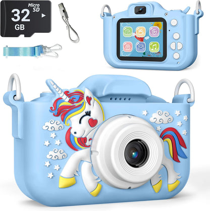 Kids Camera with 32GB SD Card