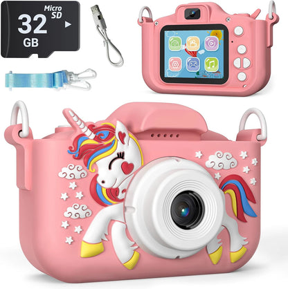 Kids Camera with 32GB SD Card