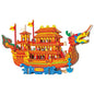 3D Wooden Puzzle Dragon Boat