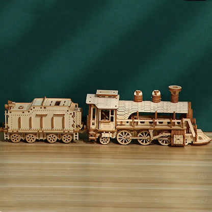 3D Wooden Puzzle Train