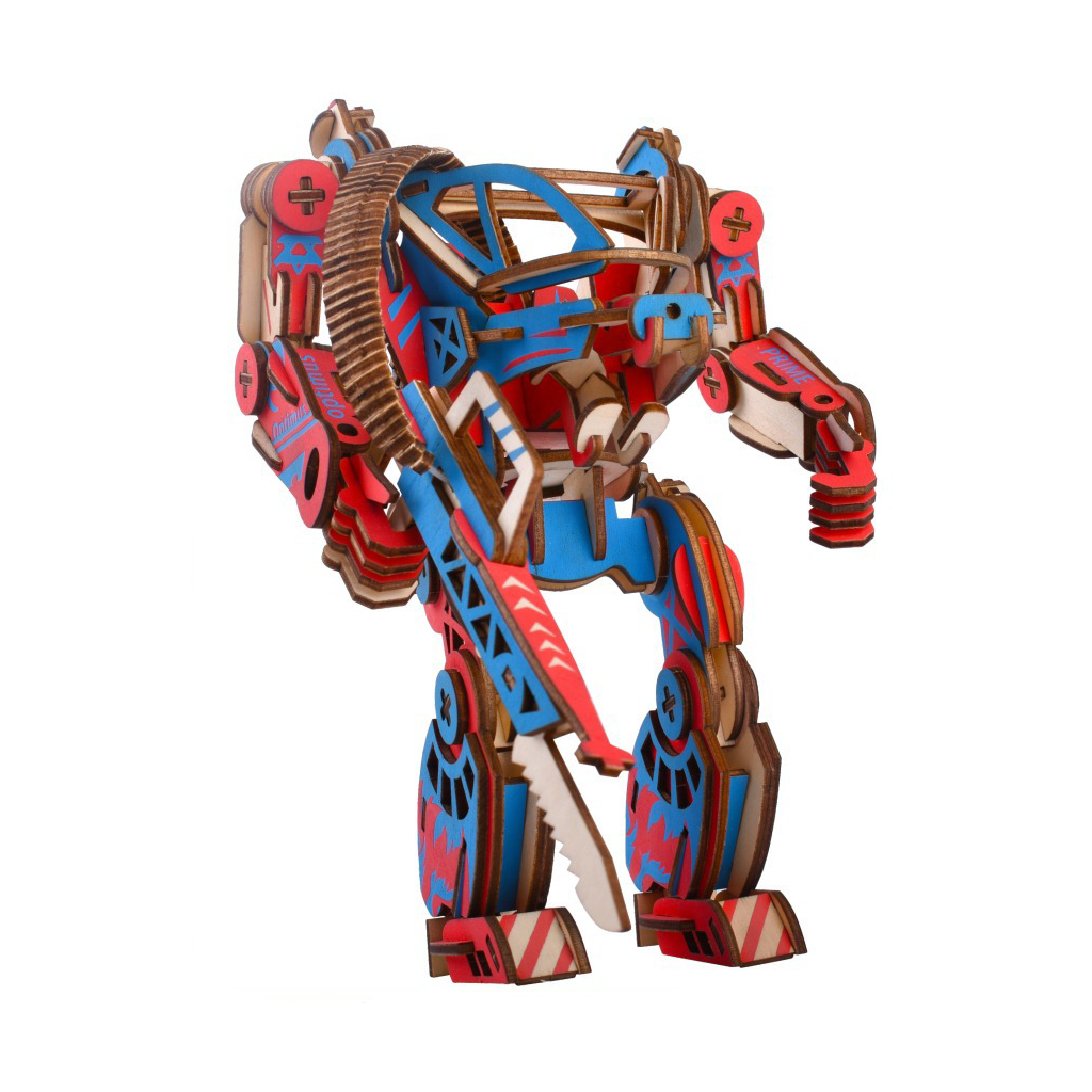 3D Wooden Puzzle Mechanical Armor